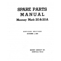 Mooney 20 & 20A 1960 Spare Parts Manual